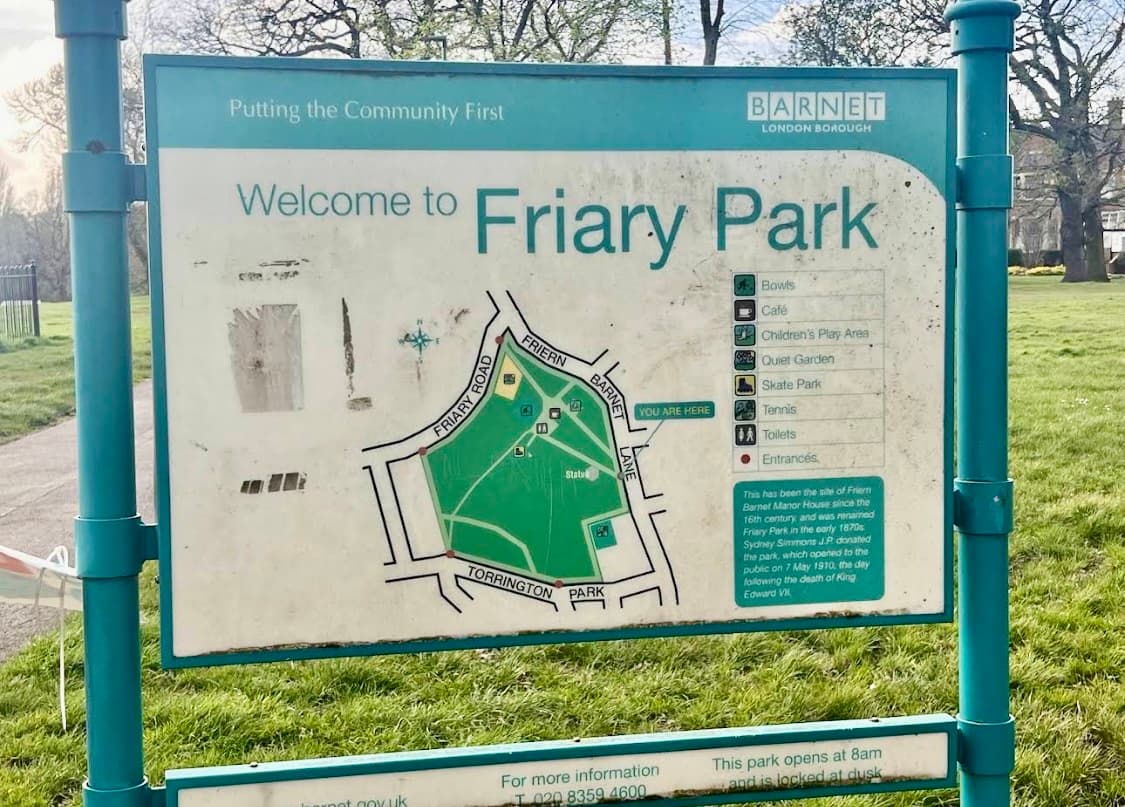 Friary Park — tennis venue in London
