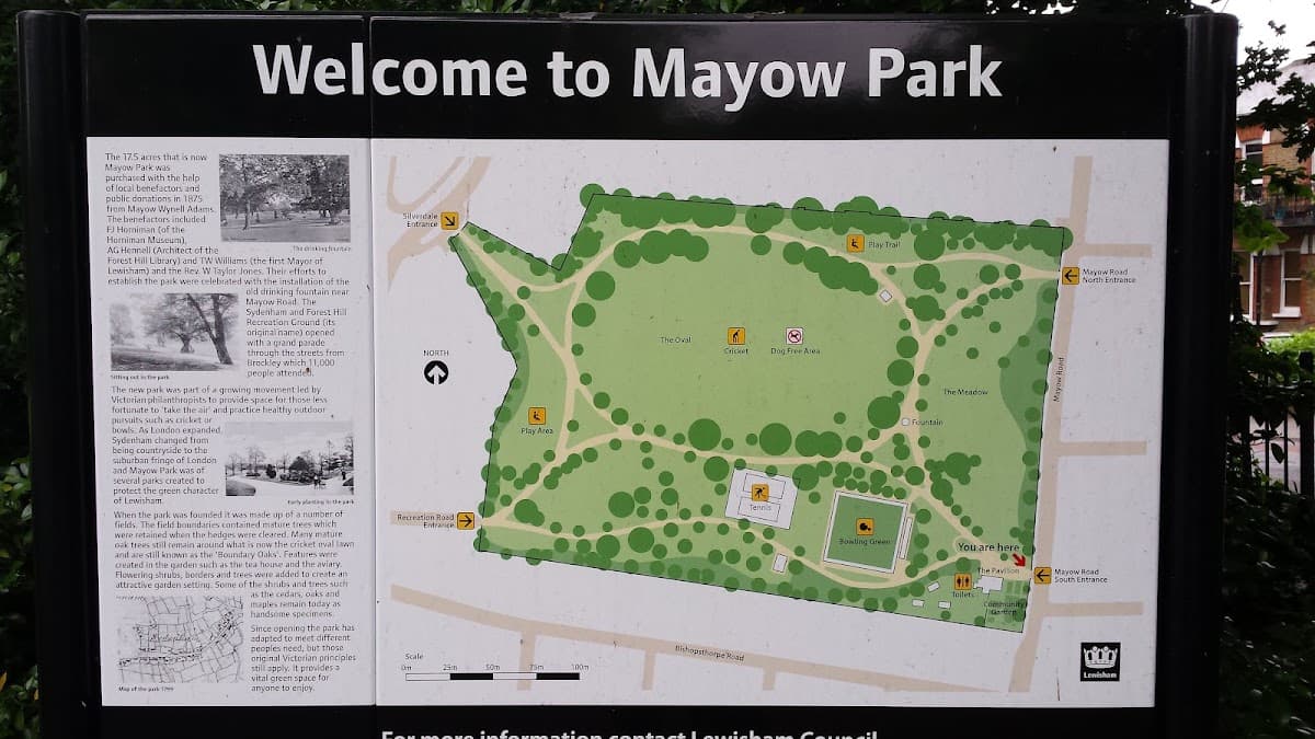 Mayow Park — tennis venue in London
